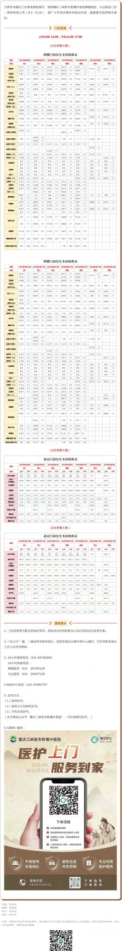 急救电话：023-85790120